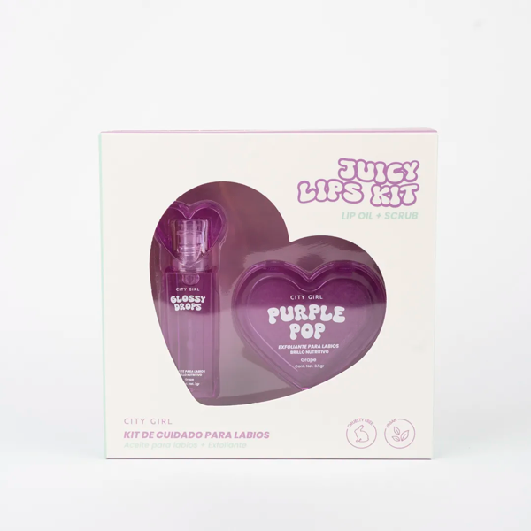 Producto - Kit cuidado de labios (lip oil + scrub)