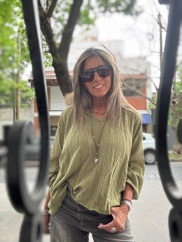 Producto - camisa Juana color verde