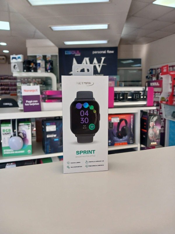 Producto - Smartwatch Full Touch AMOLED Netmak NM-SPRINT