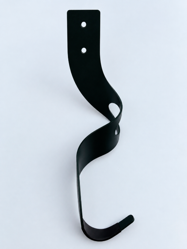 Producto - Bicicletero de Pared de Hierro - Diseño y Resistencia - Color: Verde oscuro - 2