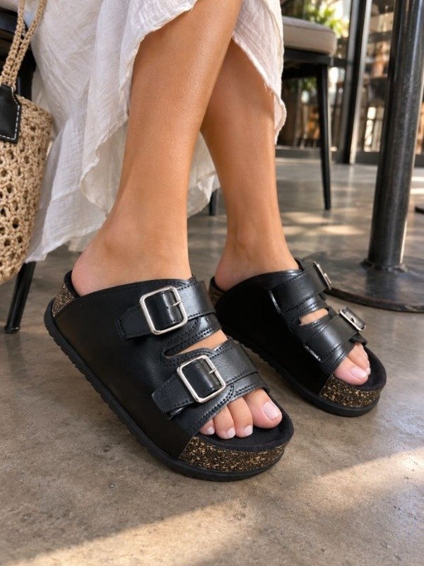 Producto - Sandalia Birk Taormina Negro