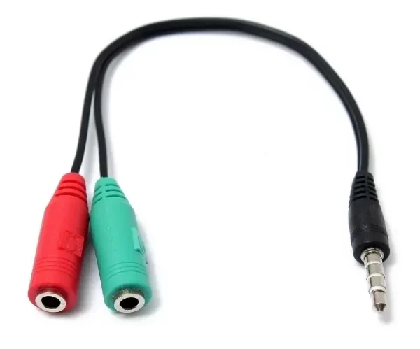 Producto - Cable Splitter Adaptador Audio 3,5mm Mic Auricular Ps4 Pc