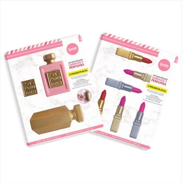 Producto - Set de dos placas Parpen labiales y perfumes