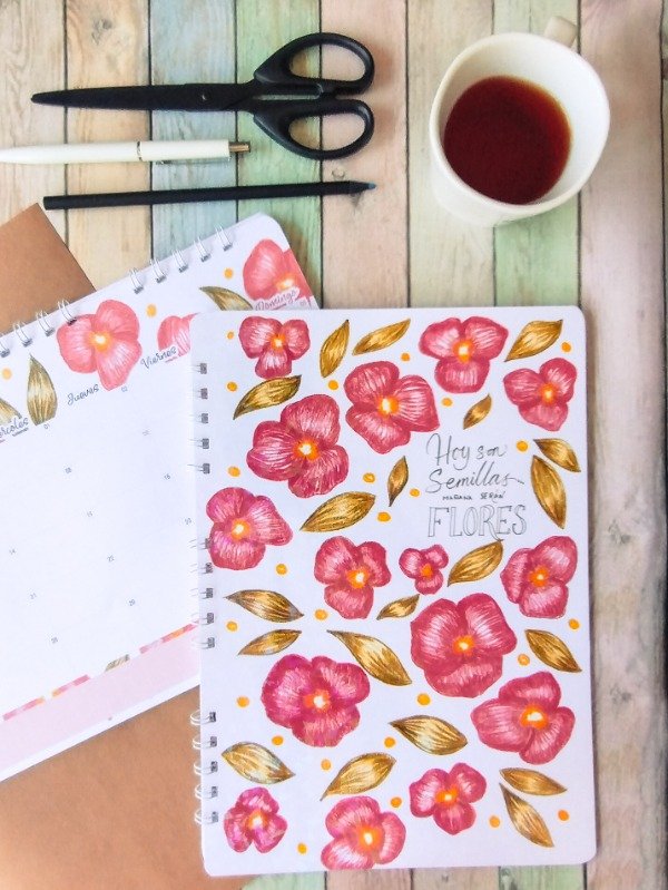 Producto - Planner Mensual A4 - Semillas