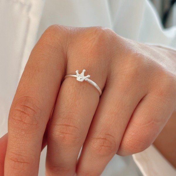 Producto - Anillo Reina Laminado Plata 925 - 0