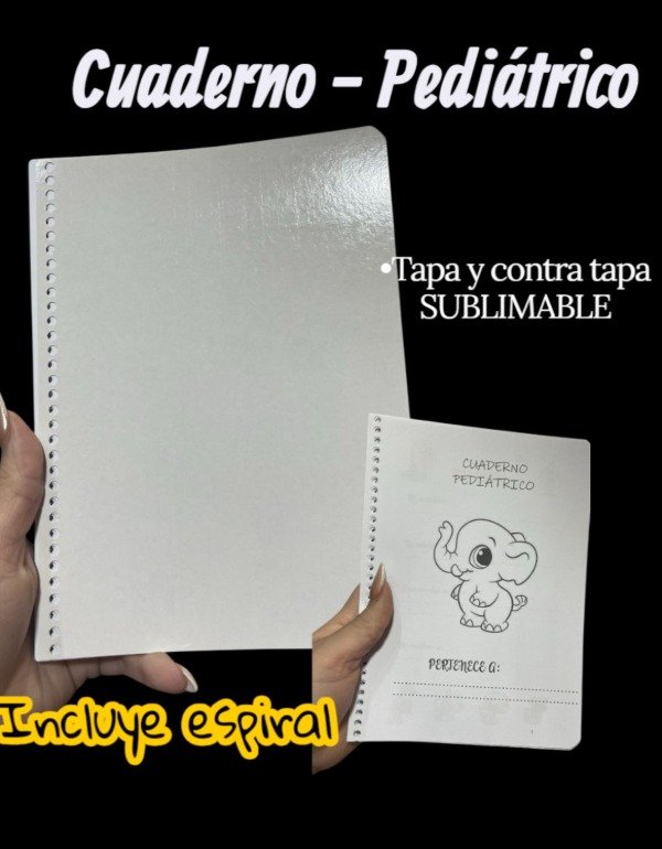 Producto - CUADERNO PEDIATRICO A4