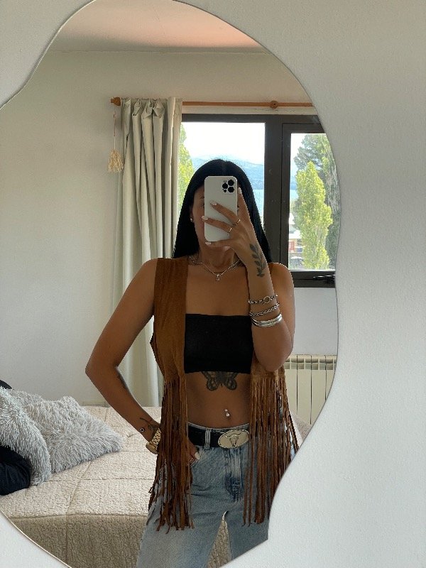 Producto - Chaleco flecos