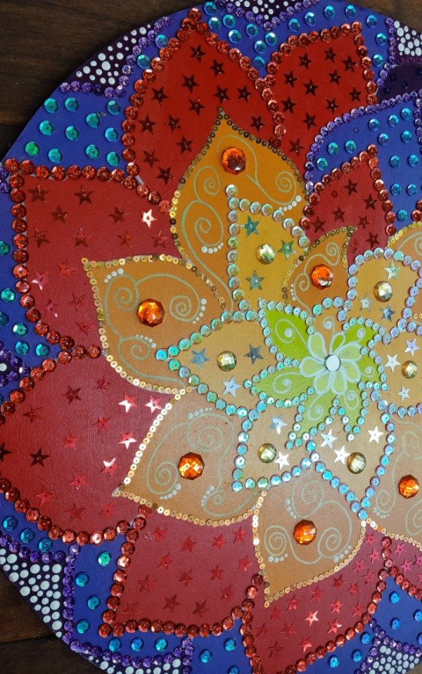 Producto - Mandala Espiral Arte Hindu