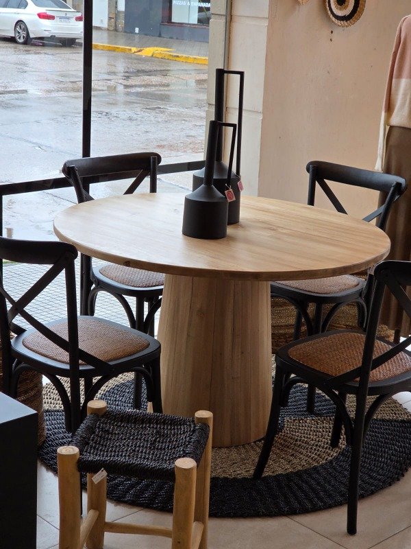 Producto - MESA DE COMEDOR MADERA ALAMO