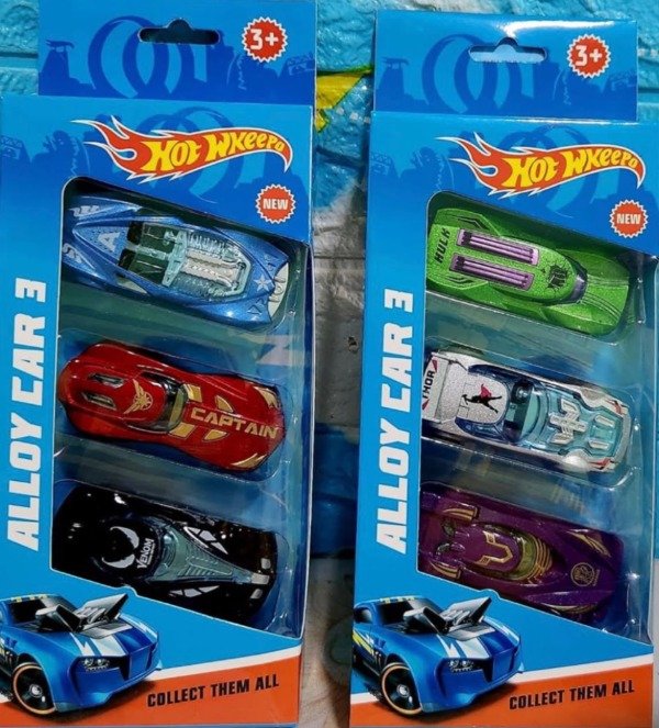 Producto - SET AUTOS HOT WHEELS X3 UNIDADES