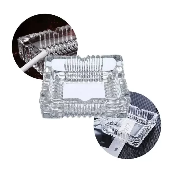 Producto - CENICERO VIDRIO CUADRADO