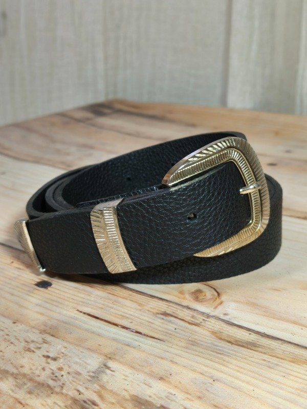 Producto - CINTO TEJANO NEGRO