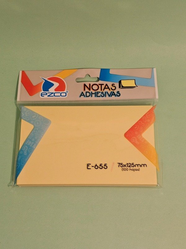 Producto - Notas autoadhesivas 75x125