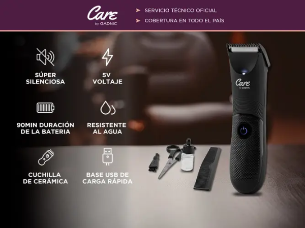 Producto - Afeitadora inalambrica -bat. recargable 600mAh -resistente al agua