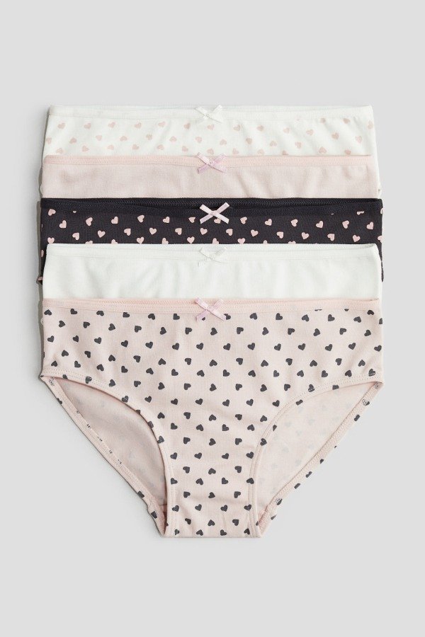 Producto - Pack x 5 bombachas HyM corazones