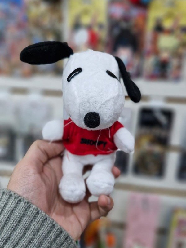 Producto - SNOOPY - LLAVERO PELUCHE REMERA ROJA