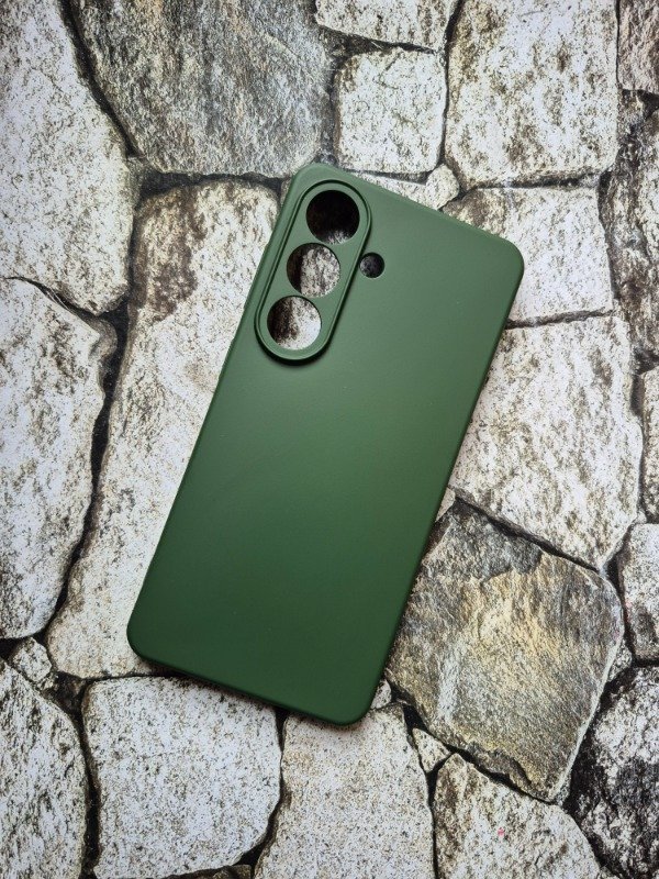 Producto - Funda silicone case Samsung S26 verde oscuro