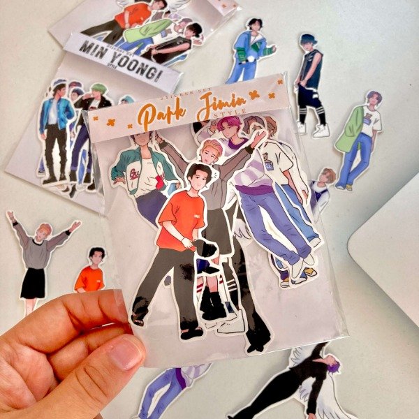 Producto - Set Sticker Style BTS