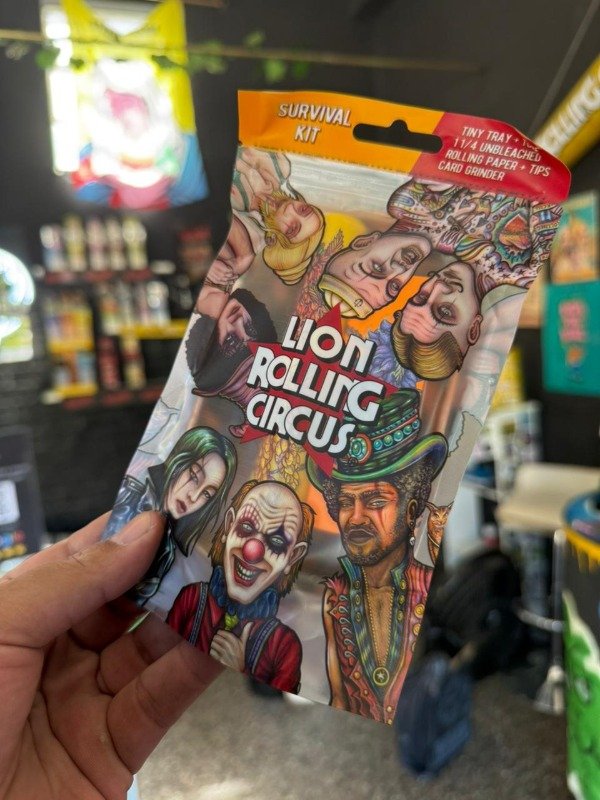 Producto - KIT SURVIVAL LRC - MINI BANDEJA , SAUVER Y SEDAS CON TIPS + GRINDER