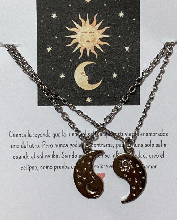 Producto - collar ying y yang