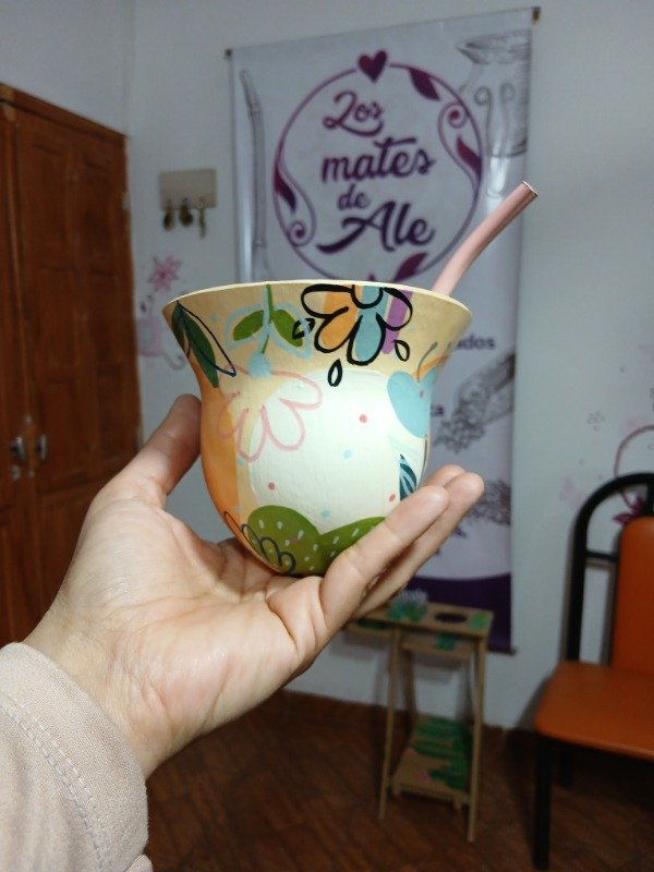 Producto - Mate de calabaza "ARTE" - 2