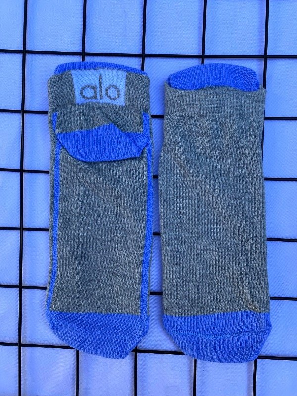 Producto - Soquetes alo gris con celeste