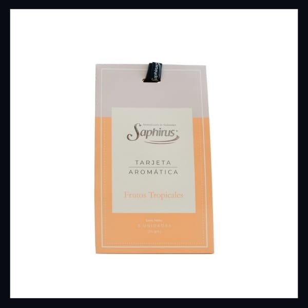 Producto - TARJETA AROMATICA FRUTOS TROPICALES