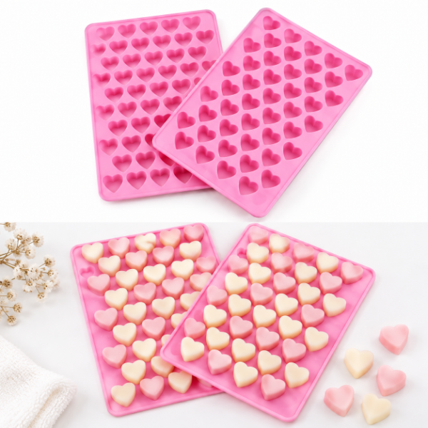Producto - Molde Silicona Corazones - 1