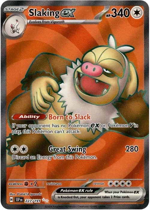 Producto - Slaking ex - 227/191 - Surging Sparks - Holo