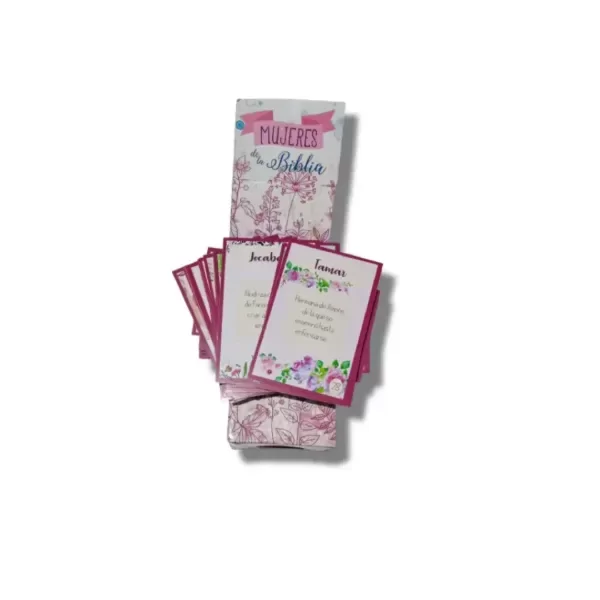 Producto - JUEGO DE CARTAS BÍBLICAS MUJERES DE LA BIBLIA