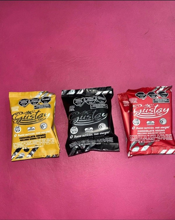 Producto - Alfajor SIMPLE súper proteico cero azúcar Gustay