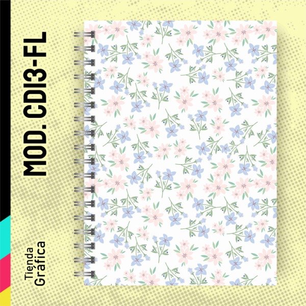 Producto - Cuaderno C13 - Flores