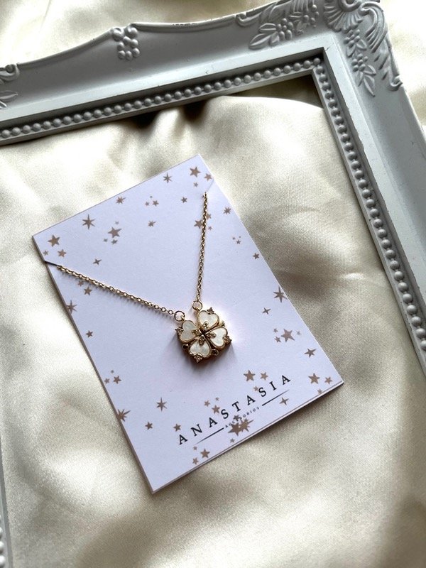 Producto - Dije trébol con cadena