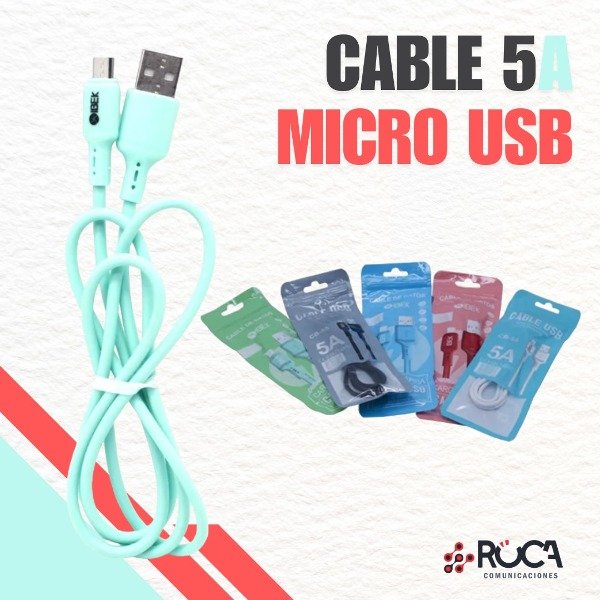 Producto - Cable Ibek Micro USB 5A