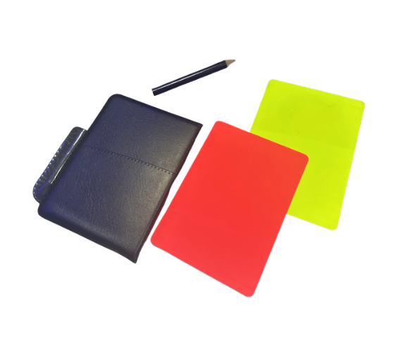 Producto - Tarjetas de Árbitro + Lápiz