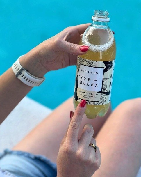 Producto - Kombucha Original Ginger 500cc - Brett and Co