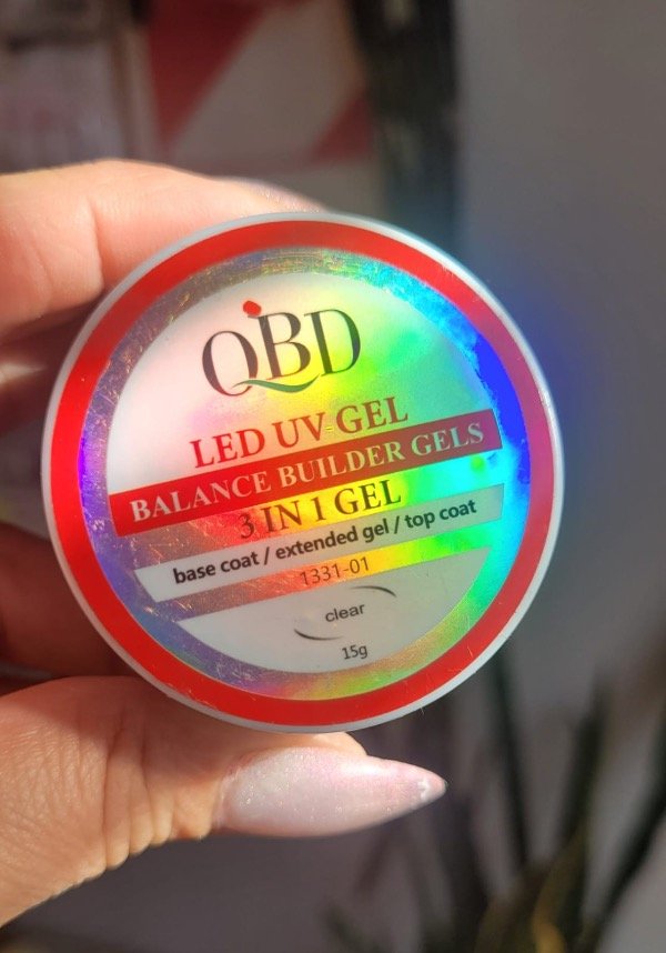 Producto - GEL DE CONSTRUCCIÓN QBD CLEAR