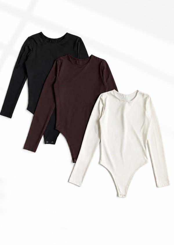 Producto - BODY BÁSICO MANGA LARGA ( 3 colores)