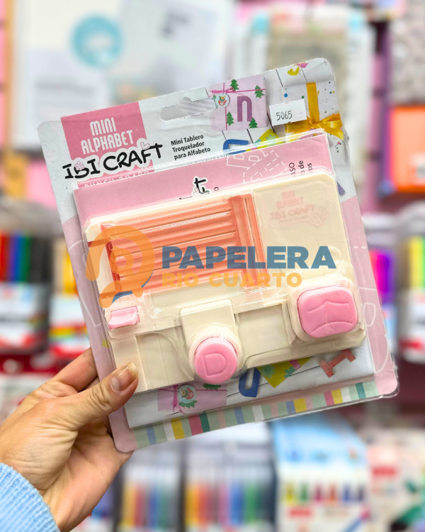 Producto - MINI TABLERO TROQUELADOR PARA ALFABETO IIBI CRAFT