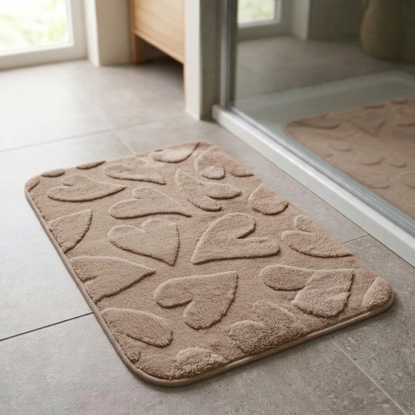 Producto - ALFOMBRA CORAZONES MEMORY FOAM CON ANTIDESLIZANTE 40X60 - 3