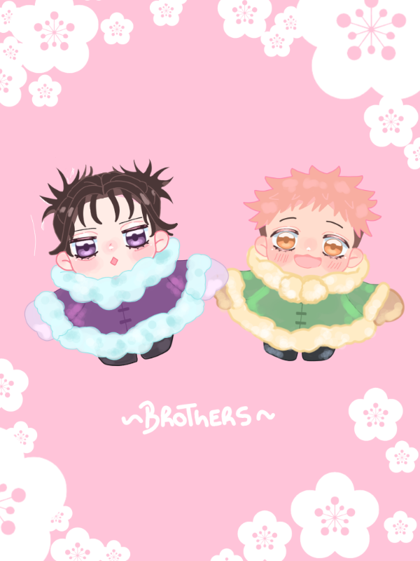 Producto - Choso y Yuji chibis - Brothers poster