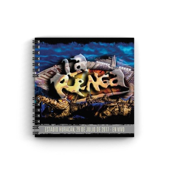 Producto - Cuaderno - LA RENGA - Estadio Huracán en Vivo