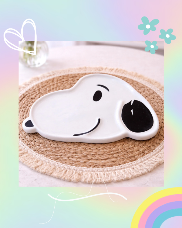 Producto - Plato Cerámica Snoopy