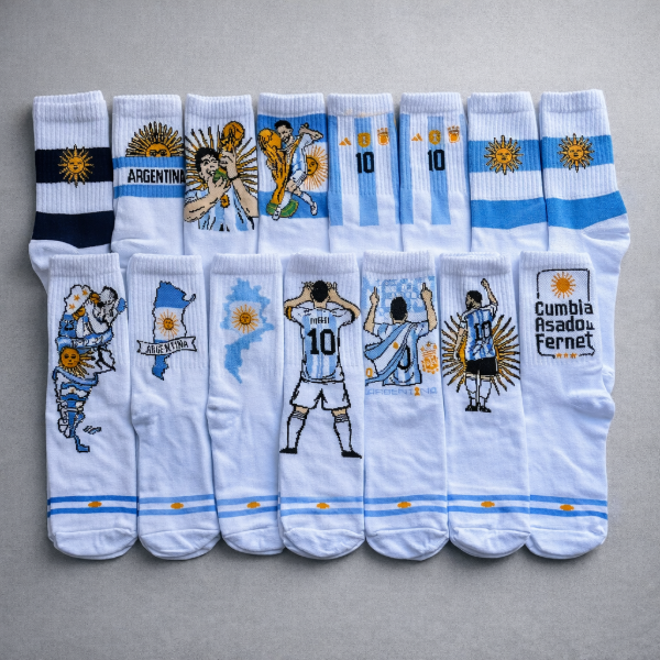 Producto - PACK X 12 MEDIAS 3/4 ARGENTINA