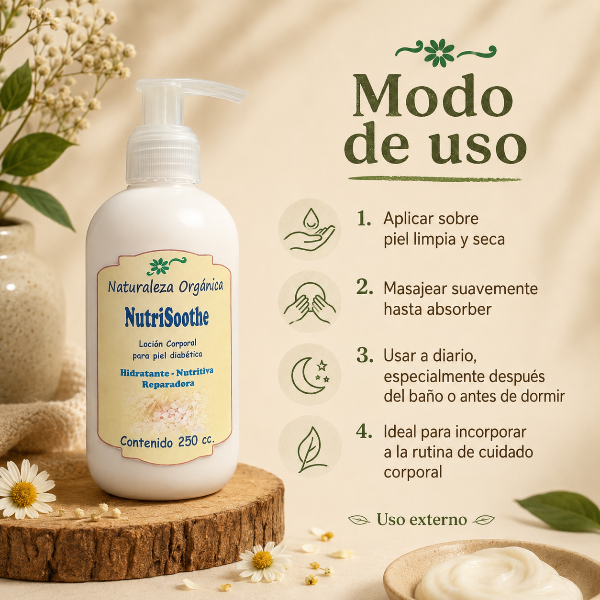 Producto - Crema NutriSoothe - Hidratación Natural para Piel Seca y Sensible - 3