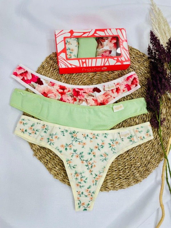 Producto - Art. 5000 - FRASHE PACK X3 Colaless Algodón Vintage T: Unico