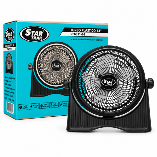 Producto - VENTILADOR TURBO 14" - STAR TRAK - 0