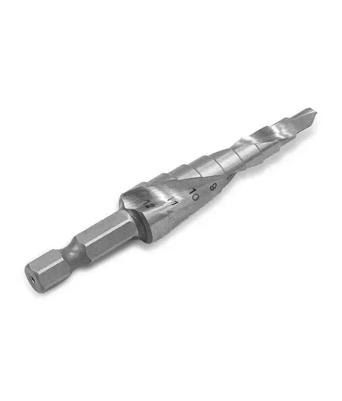 Producto - MECHA HSS (Acero Rápido) ESCALONADA 4-20mm ( 75mm Largo) BREMEN cod 7488