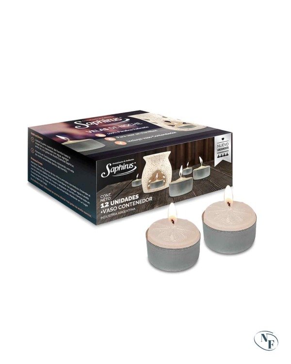 Producto - VELAS HORNITOS SAPHIRUS