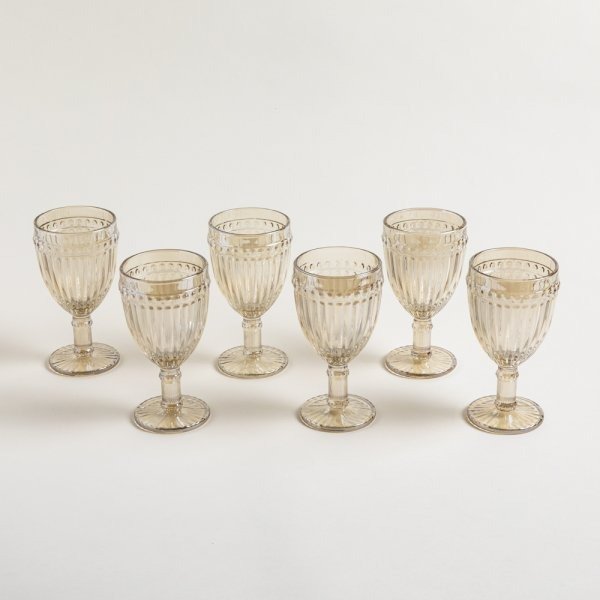 Producto - Copas Vidrio Champagne Cardiff 300ml Set x6